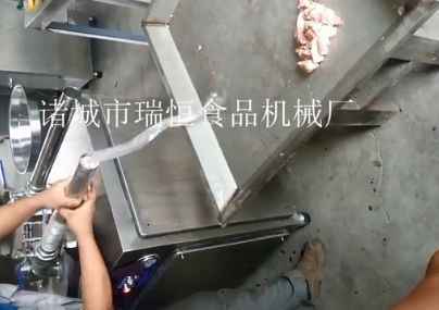 液壓灌腸機(jī)，大肉塊